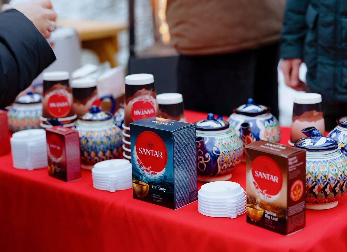 В России появился новый бренд чая Santar