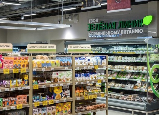 «Перекрёсток» открыл 200-й корнер правильного питания «Зелёная линия»